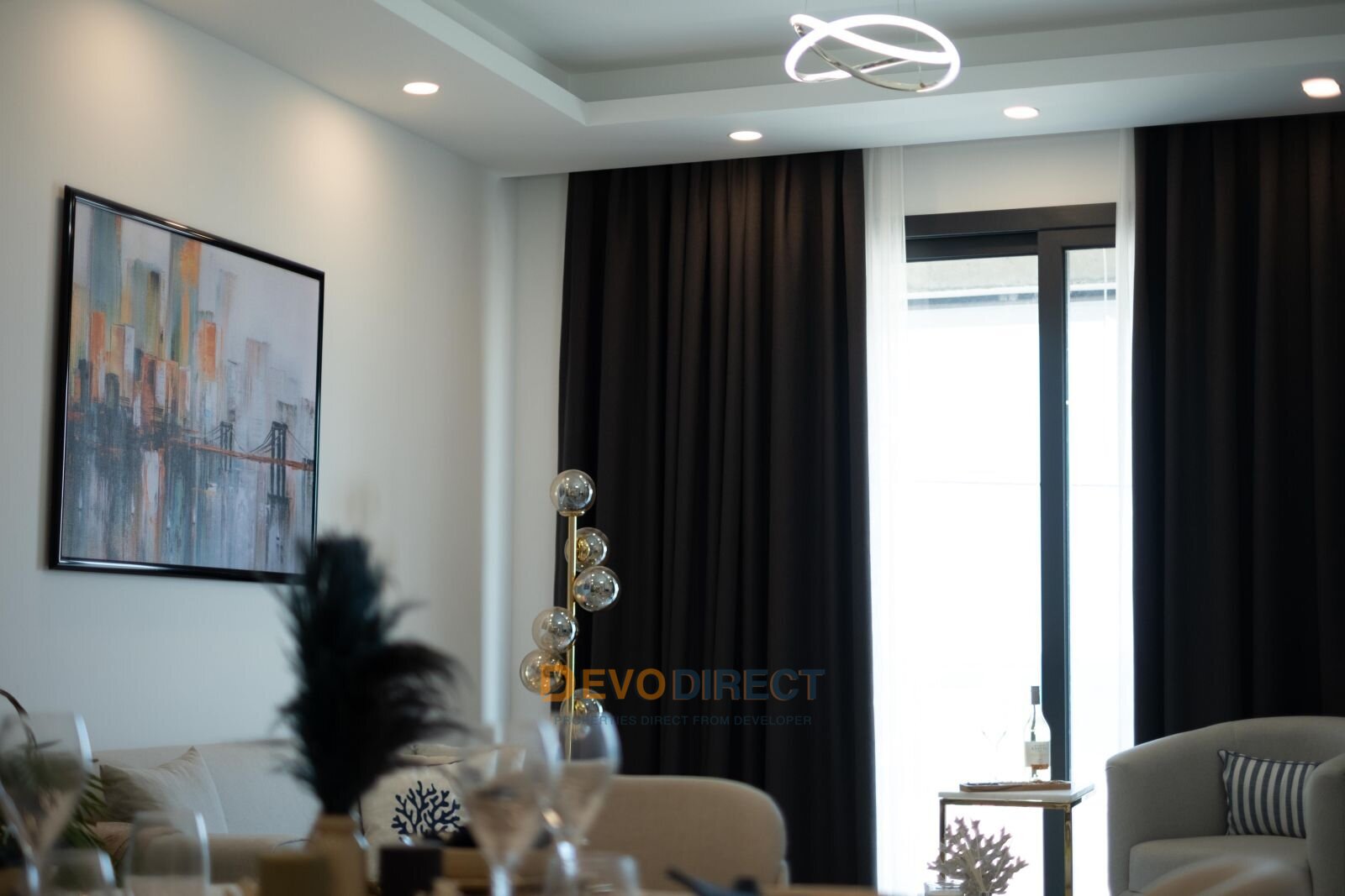 Duplex-Apartment mit 4 Schlafzimmern und Panoramameerblick in Nordzypern