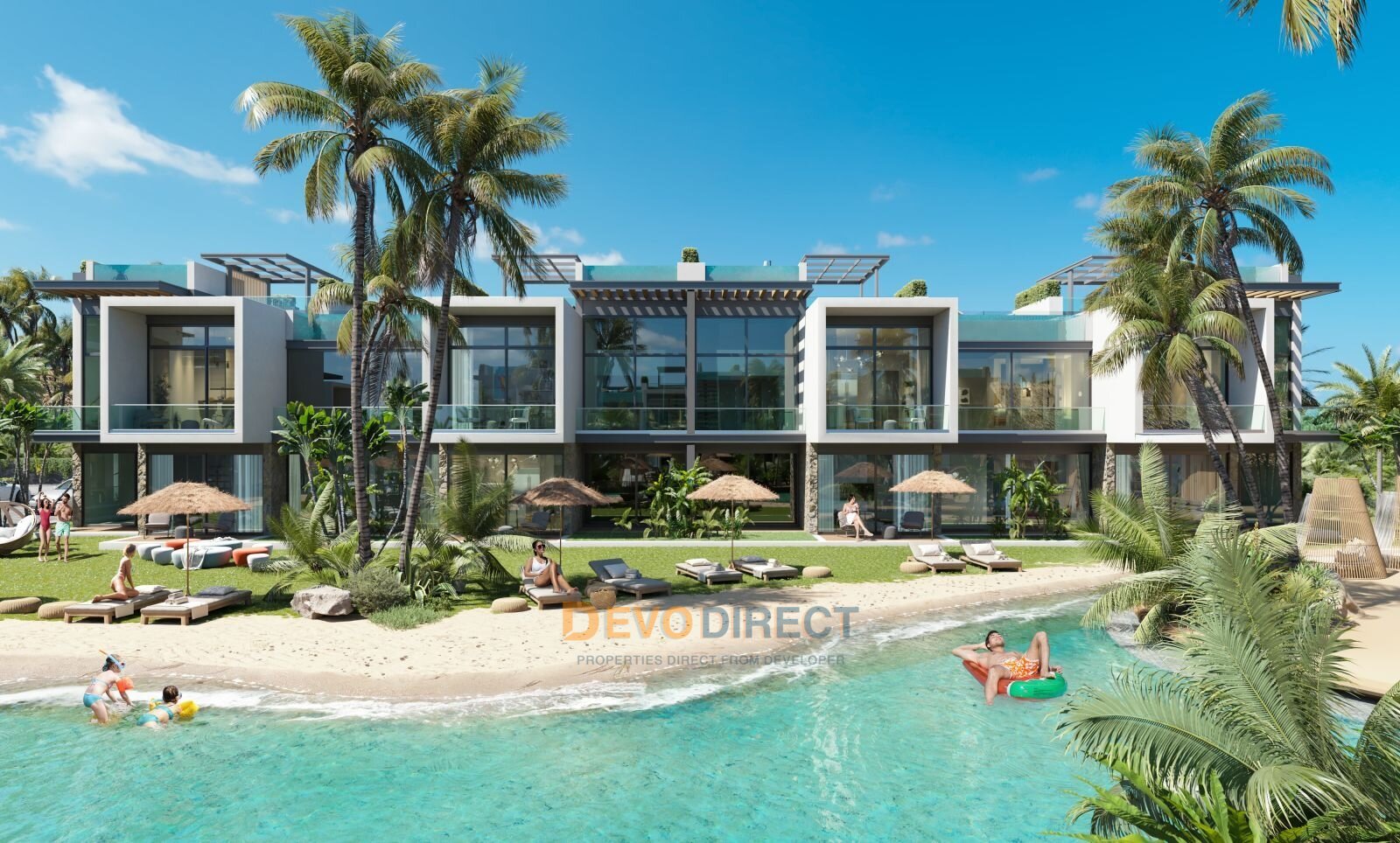 Direckt am Strand 1-Schalfzimmer-Villa Nordzypern/Tatlisu 