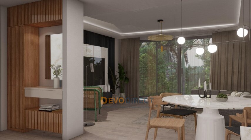 3-Zimmer-Apartment im umweltfreundlichen Smart-Komplex in Gazimağusa