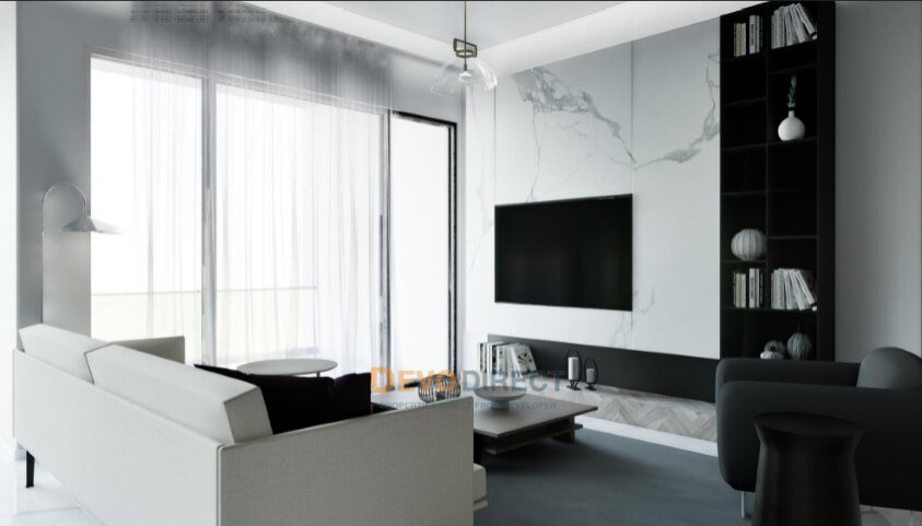 3-Zimmer-Apartment im umweltfreundlichen Smart-Komplex in Gazimağusa