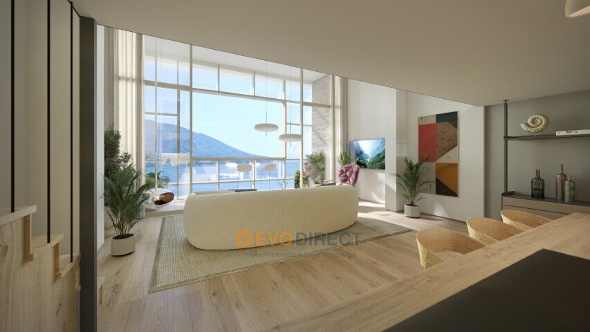 Meerblick 2-Schlafzimmer-zum Verkauf in Budva, Montenegro
