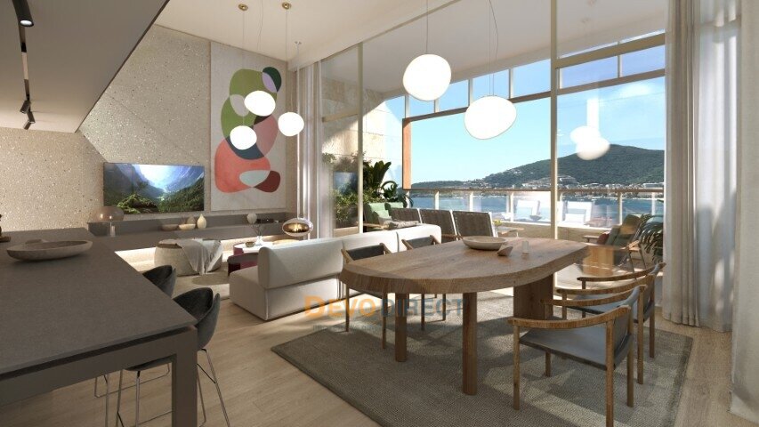 Meerblick 2-Schlafzimmer-zum Verkauf in Budva, Montenegro
