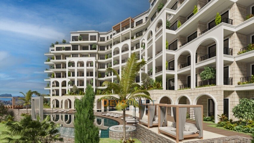Investment 2-Schlafzimmer-Apartment zum Verkauf in Budva