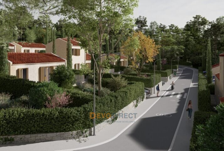 Meerblick 1-Schlafzimmer-Villa zum Verkauf in Tivat, Montenegro