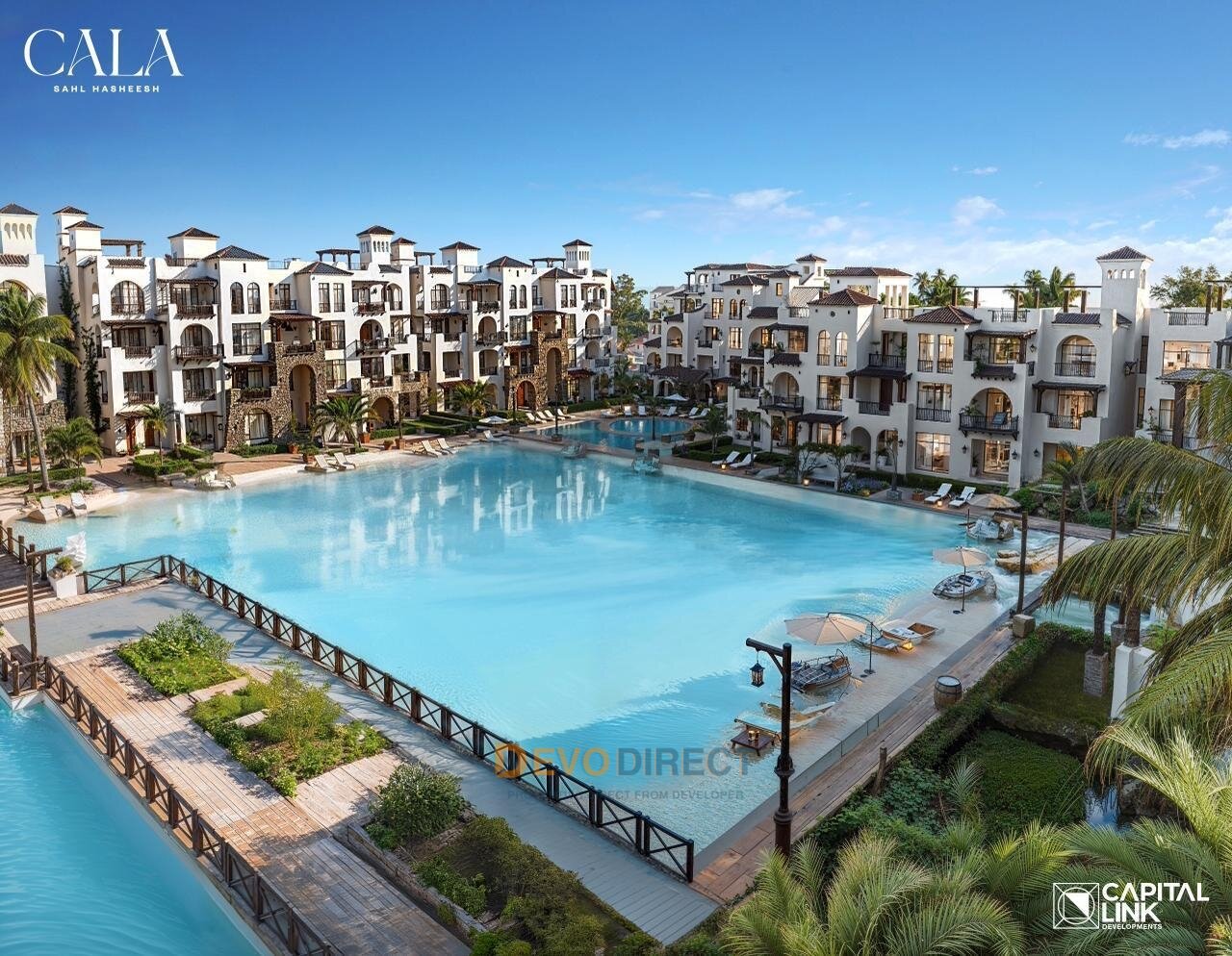 Studio-Apartment mit Lagunenblick zum Verkauf in Sahl Hasheesh