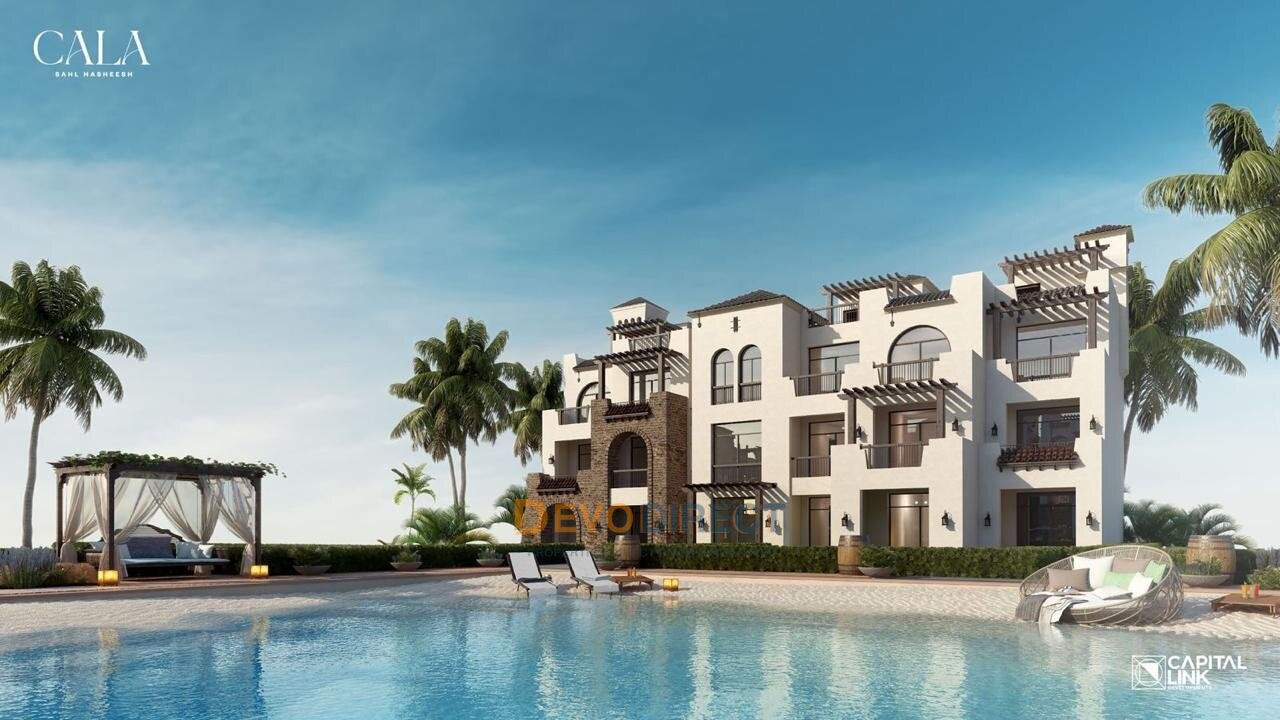 Studio-Apartment mit Lagunenblick zum Verkauf in Sahl Hasheesh