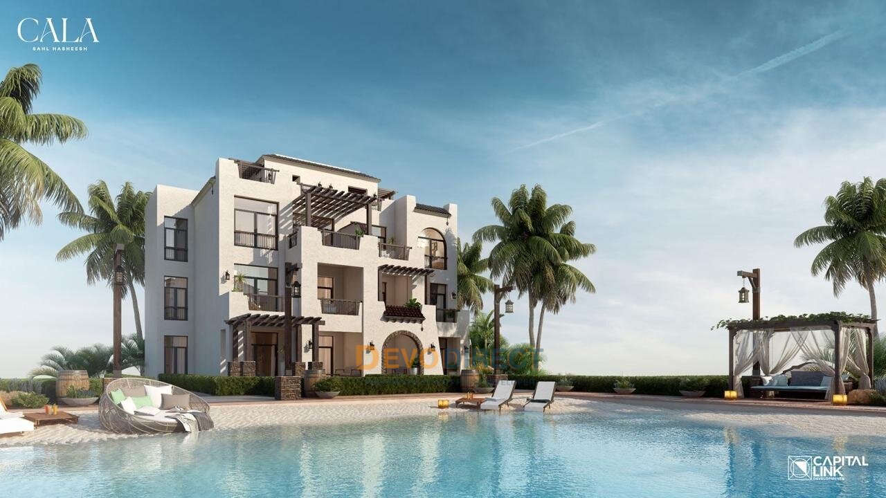 Studio-Apartment mit Lagunenblick zum Verkauf in Sahl Hasheesh