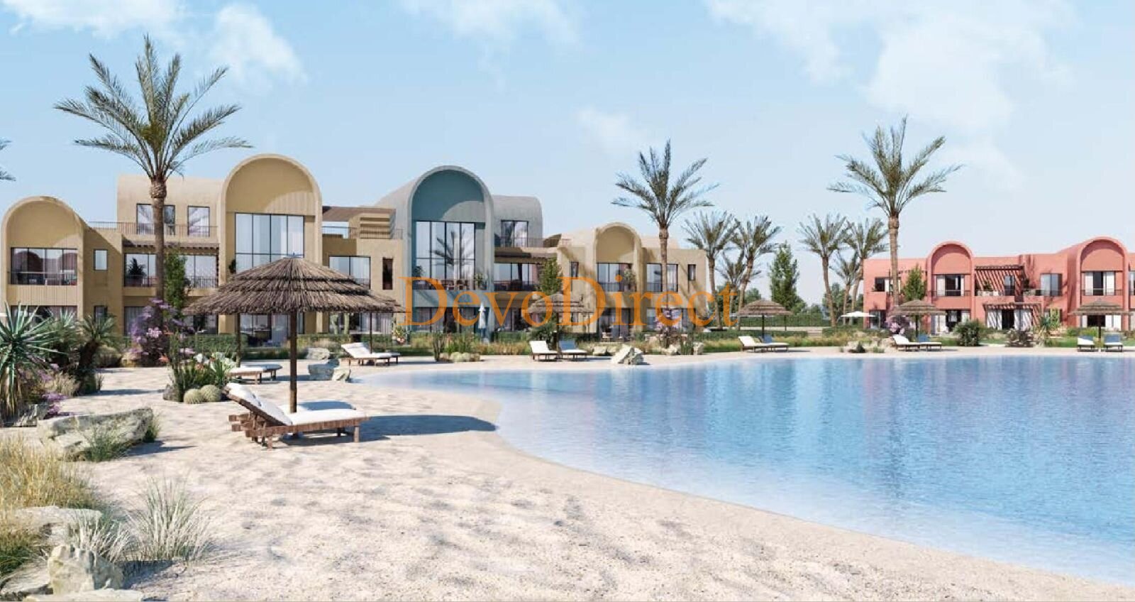Chalet mit 2 Schlafzimmern und Lagunenblick in El Gouna zu verkaufen