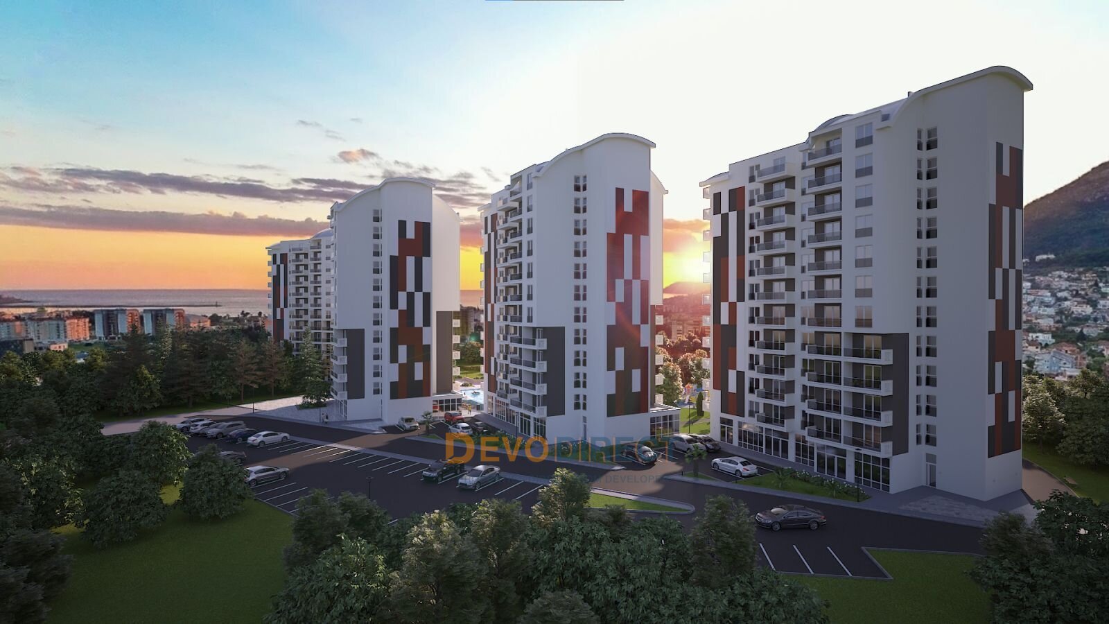 Luxus 1-Schlafzimmer-Apartment zum Verkauf in Bar, Montenegro