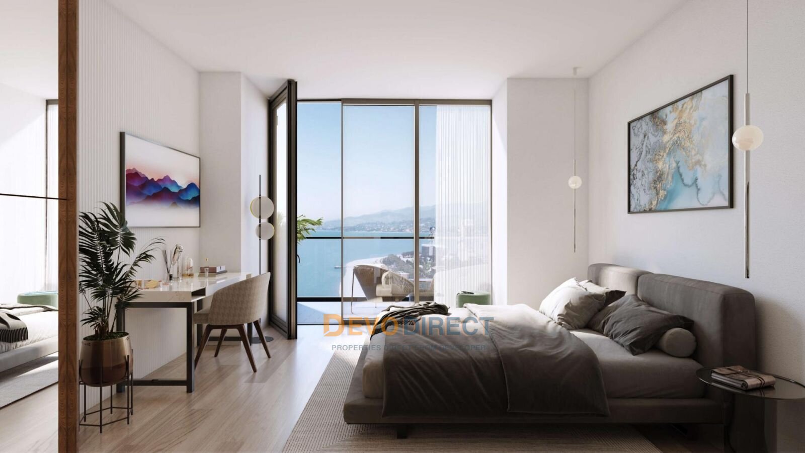 Meerblick-2-Schlafzimmer-Apartment zum Verkauf in Batumi, Georgien