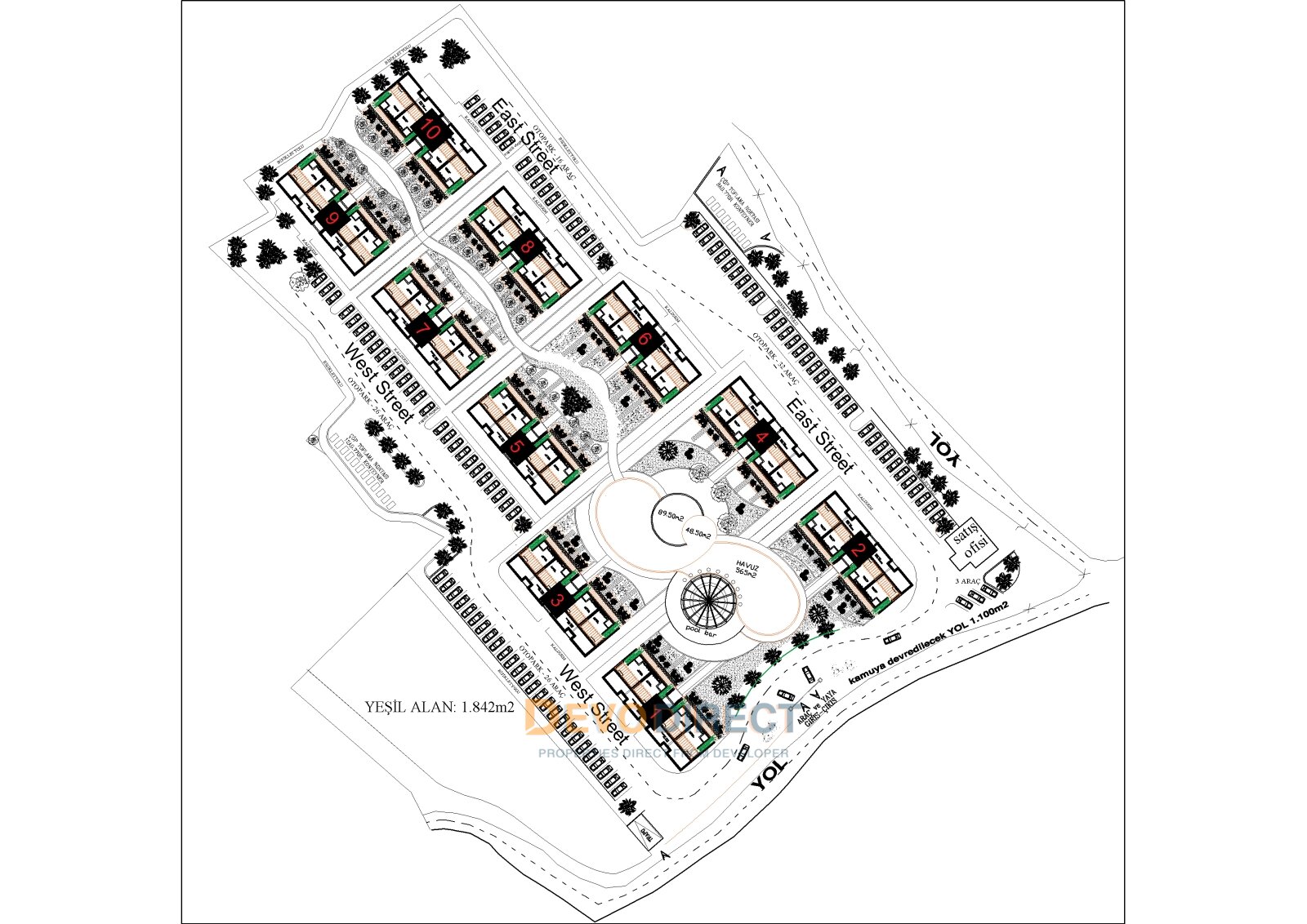  2-Schlafzimmer-Loft-Apartment in Nordzypern / Yeni Erenköy