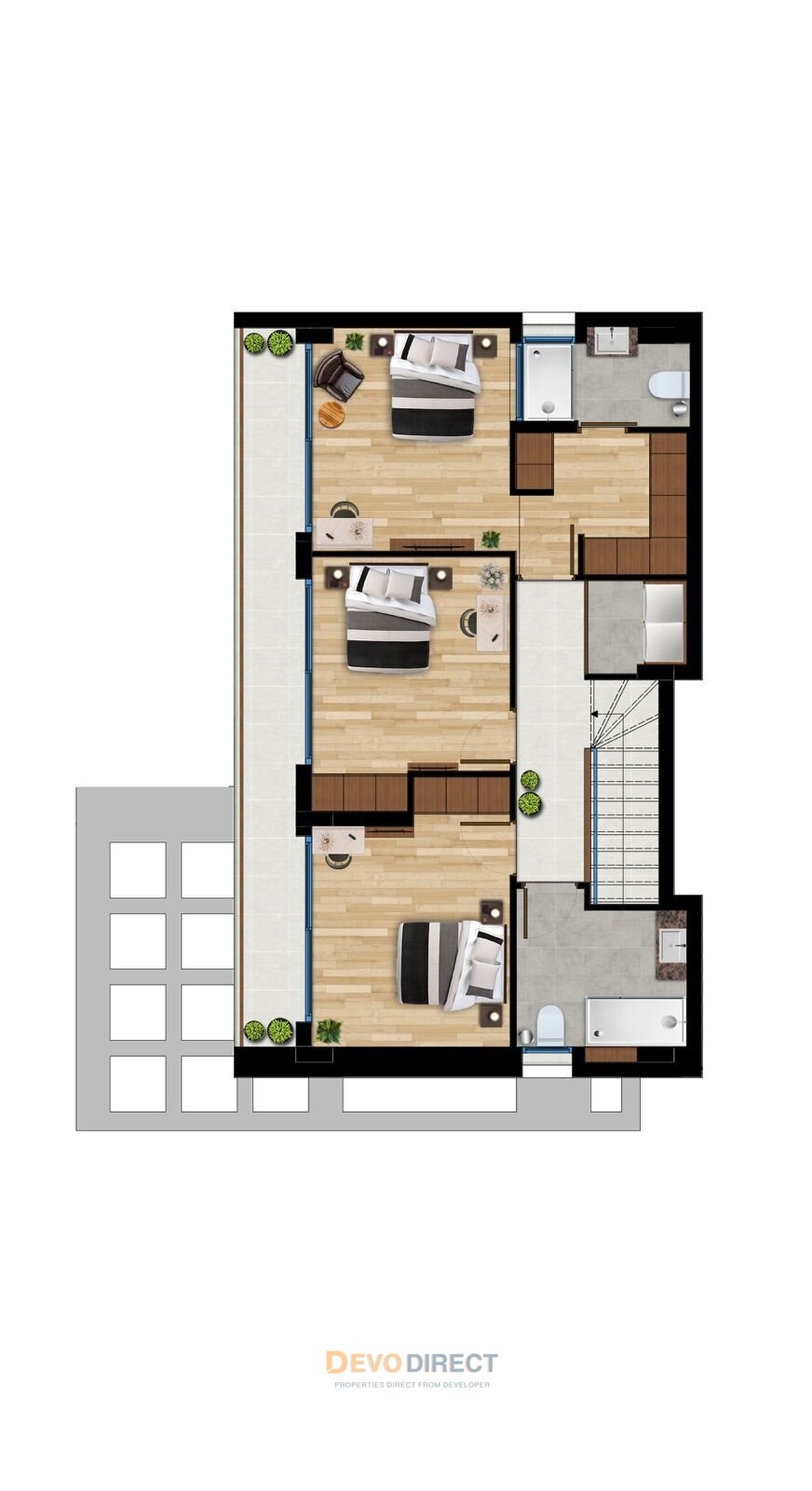 3-Schlafzimmer-Villa mit Meerblick in Nordzypern/ Girne zu verkaufen