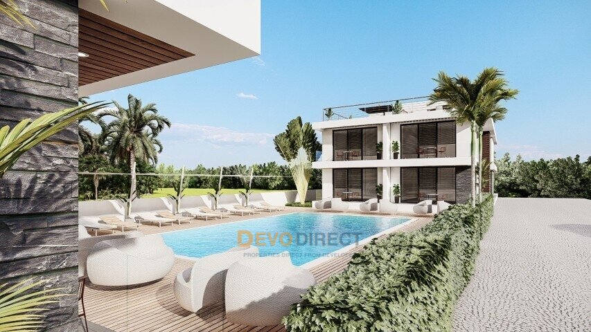 3-Zimmer-Villa zum Verkauf in Nordzypern / Boğaz – Pool, Meerblick & Aussicht