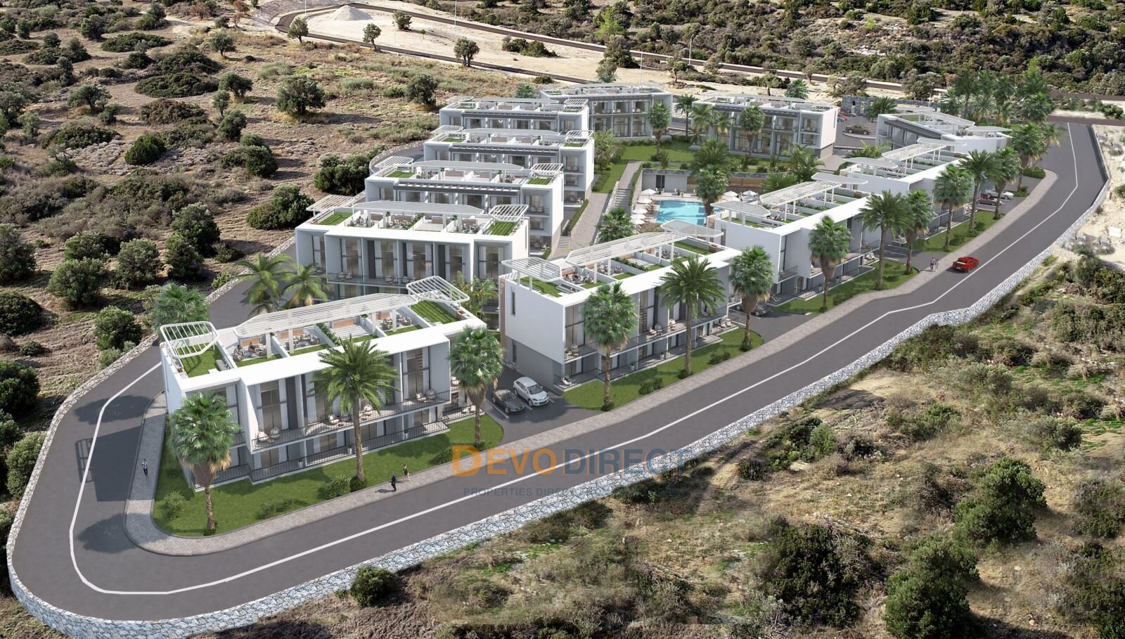 Studio-Apartment in Nordzypern / Esentepe zu verkaufen – Modernes Wohnen wie im Resort