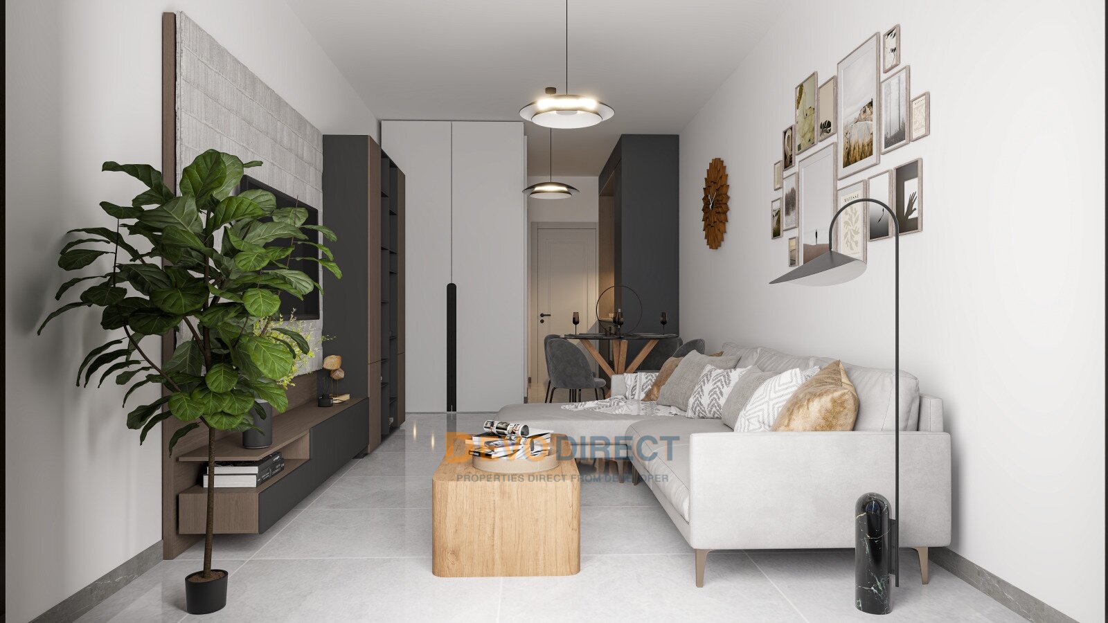 3-Zimmer-Apartment mit Meerblick in Nordzypern  Iskele
