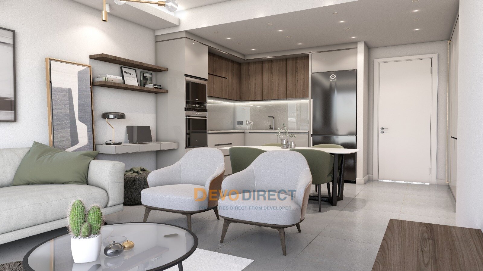 Bezugsfertige 2-Zimmer-Wohnung in Famagusta, Nordzypern, zu verkaufen