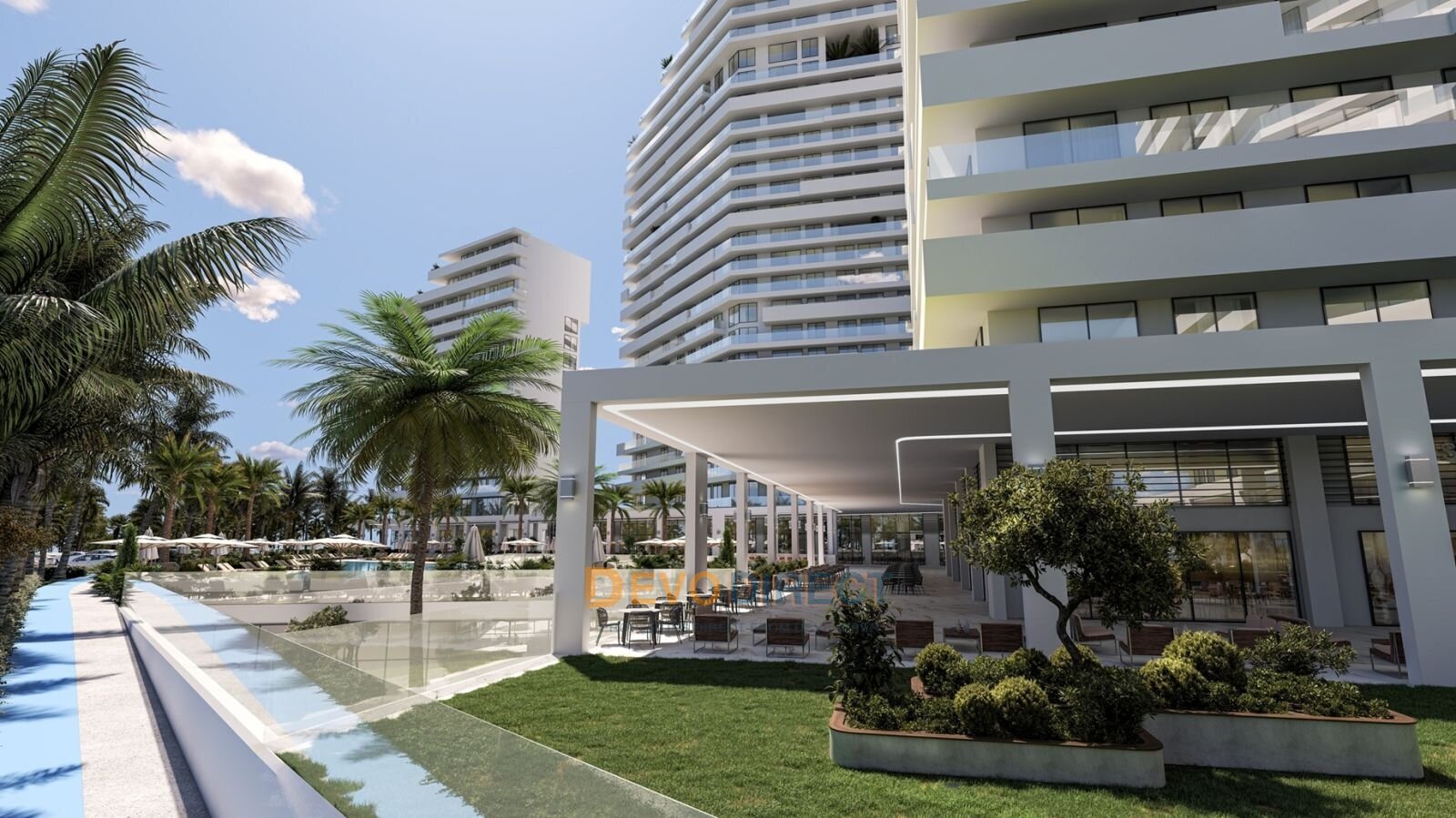 Beachfront 3-Schlafzimmer-Apartment in Nordzypern Iskele zum Verkauf