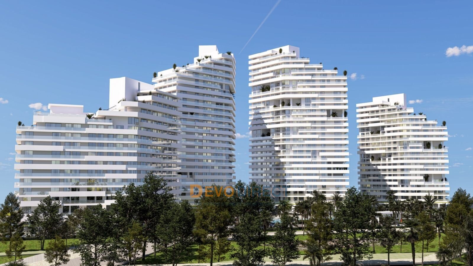 Beachfront 4-Schlafzimmer-Penthouse-Apartment in Nordzypern Iskele zum Verkauf