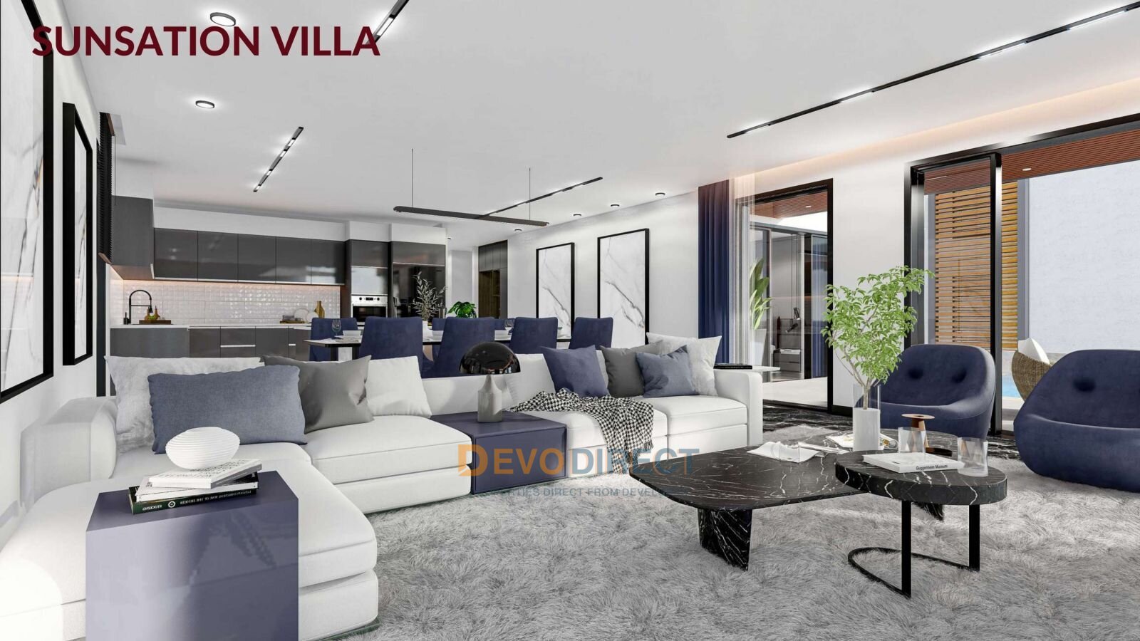  Meerblick 3-Schlafzimmer-Villa zum Verkauf in Nordzypern Iskele