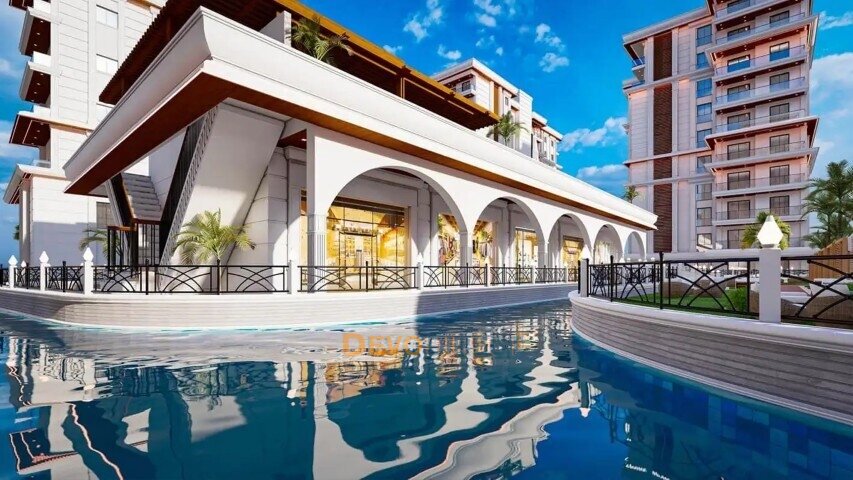 Meerblick Studio-Wohnung zum Verkauf in Iskele Long Beach