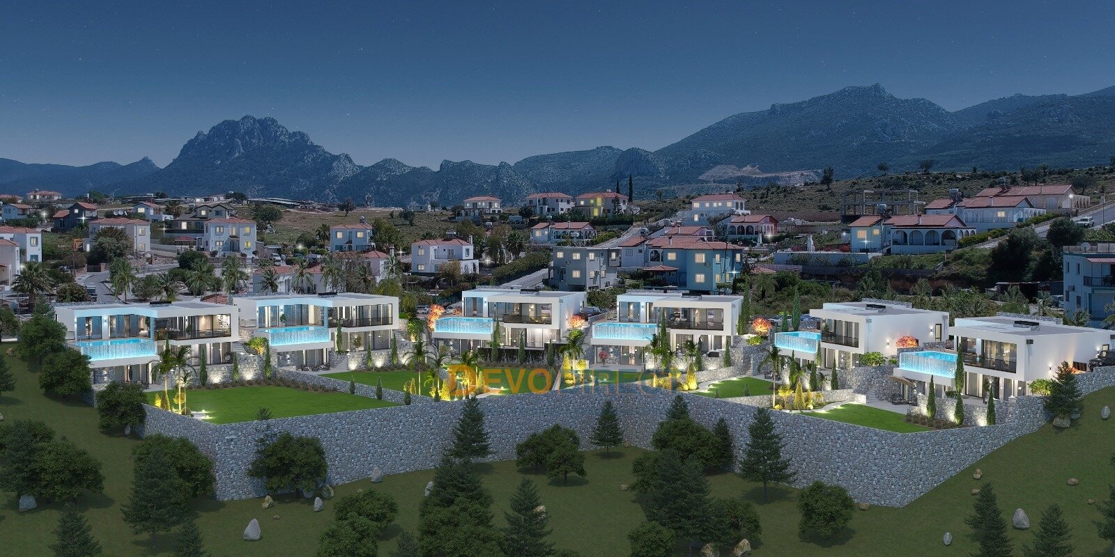 Exklusive Villa mit 6 Schlafzimmern und Meerblick in Nordzypern/Arapköy