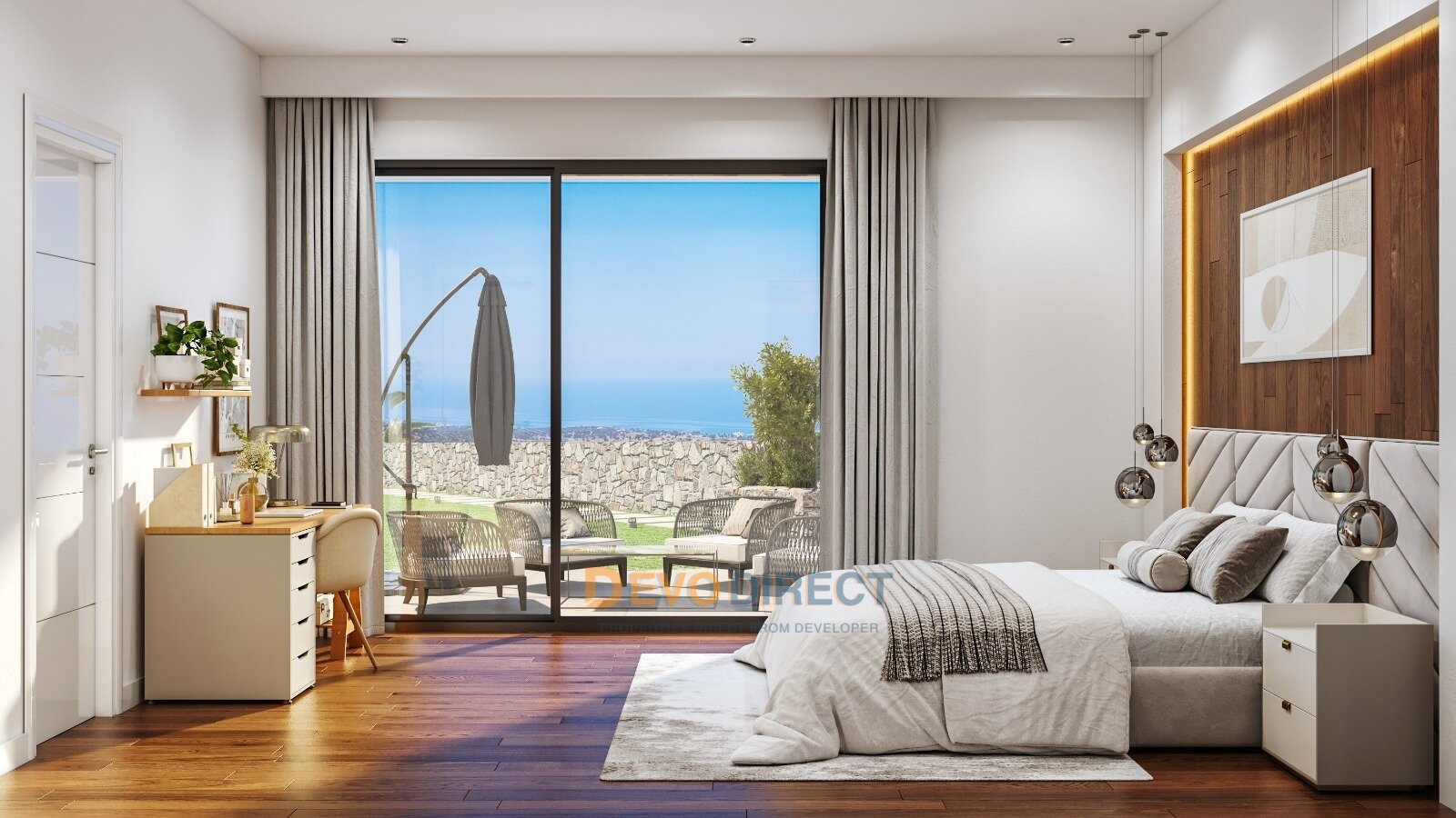 Exklusive Villa mit 6 Schlafzimmern und Meerblick in Nordzypern/Arapköy