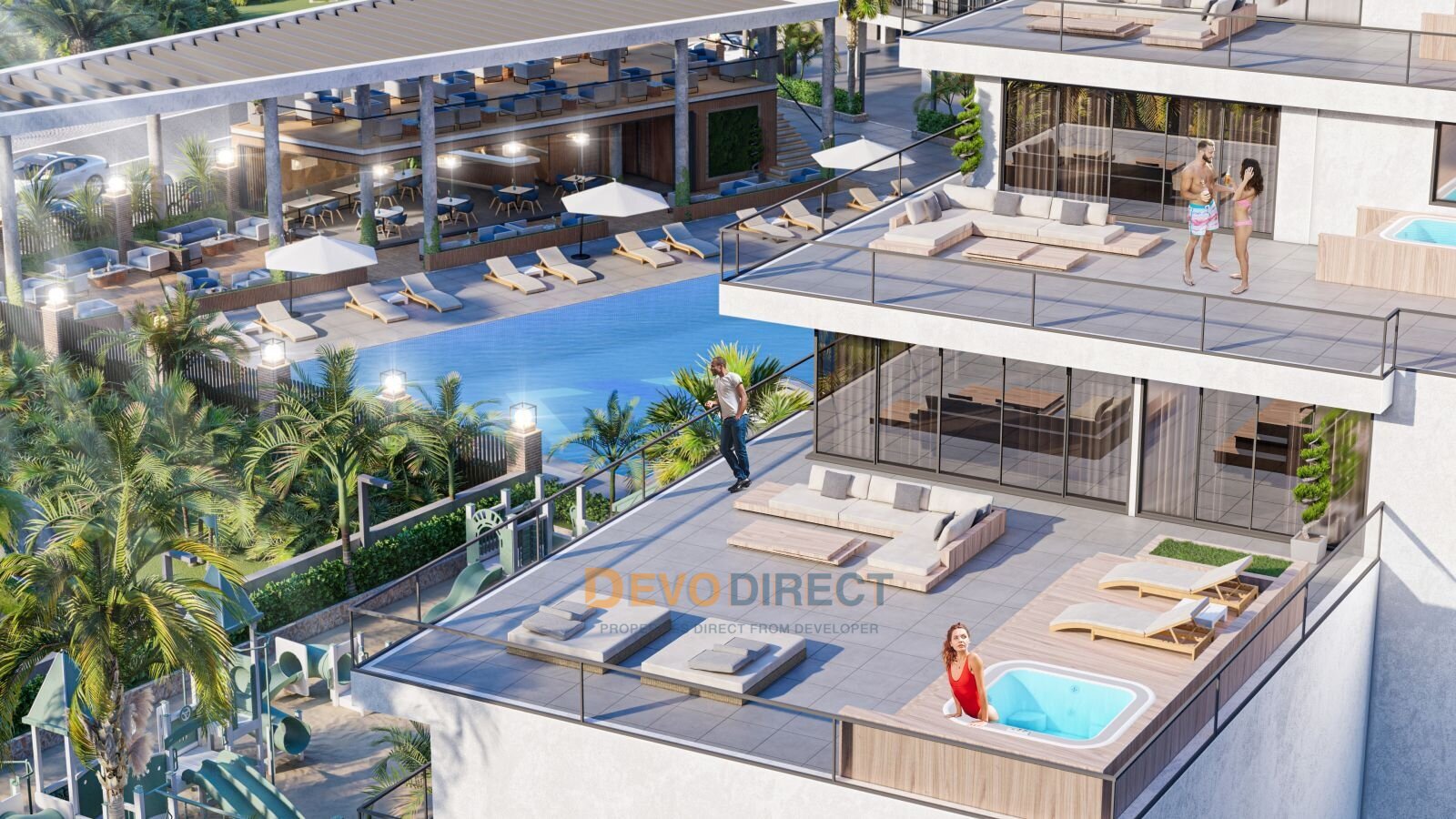 Studio-Apartment nahe dem Strand in Nordzypern / Long Beach