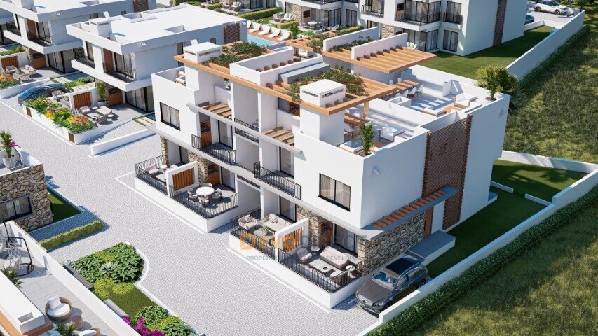 Bezugsfertiges 2-Schlafzimmer-Penthouse zum Verkauf in Erenköy, Famagusta, Nordzypern