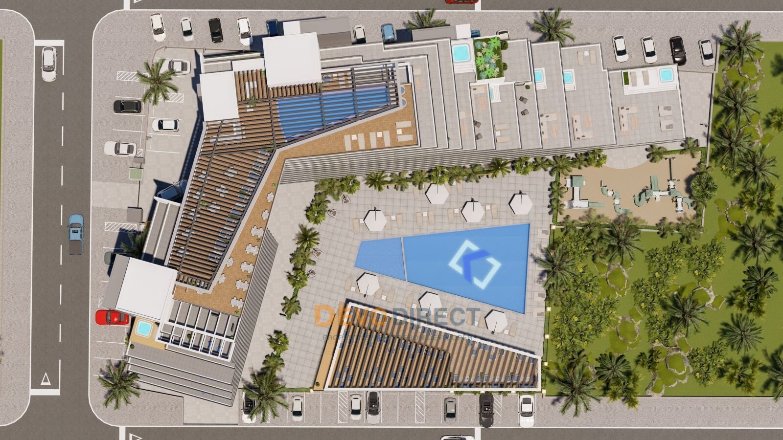 Luxusapartment mit 2 Schlafzimmern nahe dem Strand in Nordzypern
