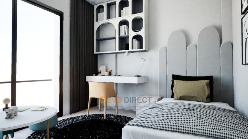 3-Zimmer-Apartment im umweltfreundlichen Smart-Komplex in Gazimağusa