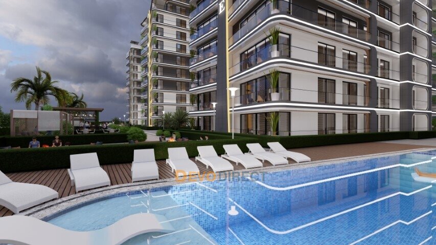 1-Schlafzimmer-Apartment am Strand in Nordzypern / Lefke