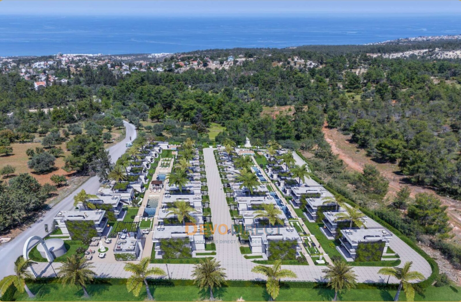 Meerblick Chalet mit 1 Schlafzimmer zum Verkauf in Kyrenia, Nordzypern