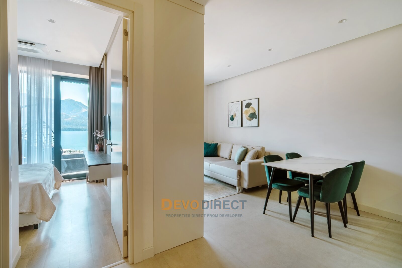 Luxus 2-Schlafzimmer-Apartment zum Verkauf in Bečići, Budva