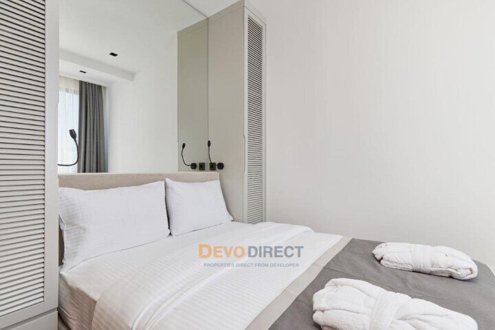Meerblick 1-Schlafzimmer-Wohnung zum Verkauf in Tivat, Montenegro