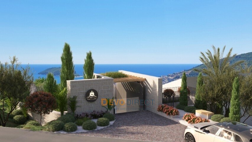 Meerblick 3-Schlafzimmer-Villa zum Verkauf in Budva, Montenegro