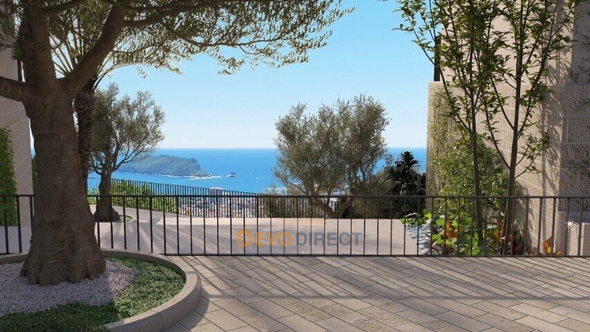 Meerblick 3-Schlafzimmer-Villa zum Verkauf in Budva, Montenegro