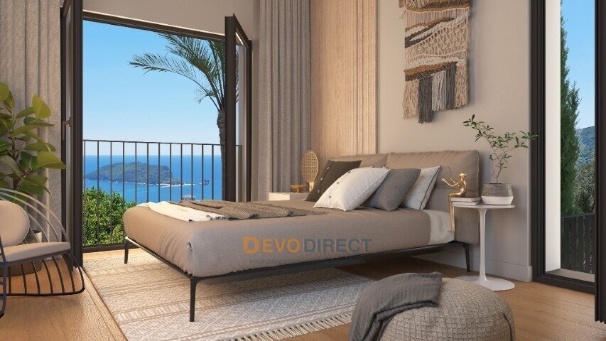Meerblick 3-Schlafzimmer-Villa zum Verkauf in Budva, Montenegro