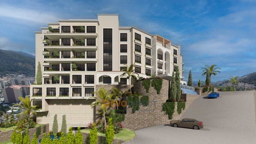 Meerblick 1-Schlafzimmer-Apartment zum Verkauf in Budva