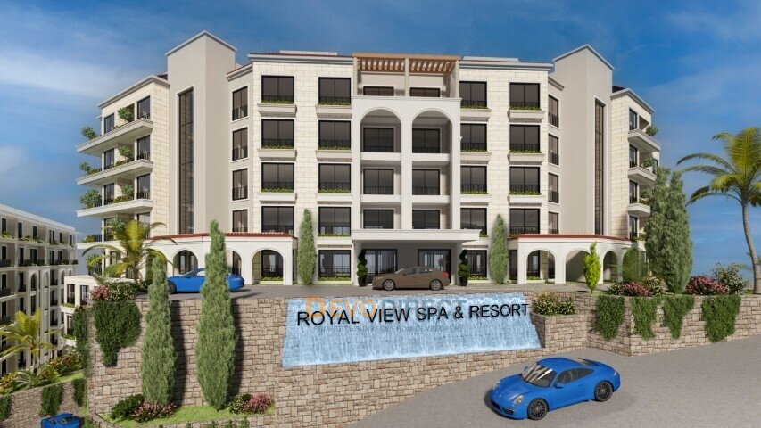 Meerblick 1-Schlafzimmer-Apartment zum Verkauf in Budva