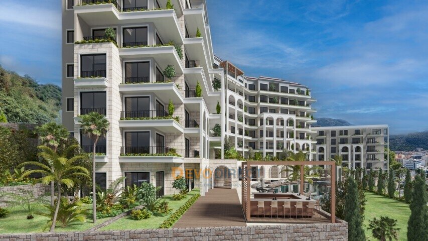 Investment 2-Schlafzimmer-Apartment zum Verkauf in Budva