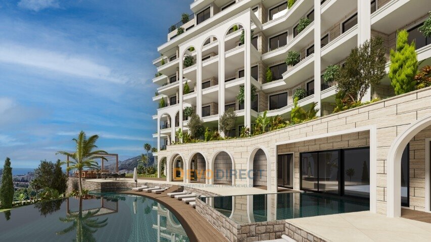 Investment 2-Schlafzimmer-Apartment zum Verkauf in Budva