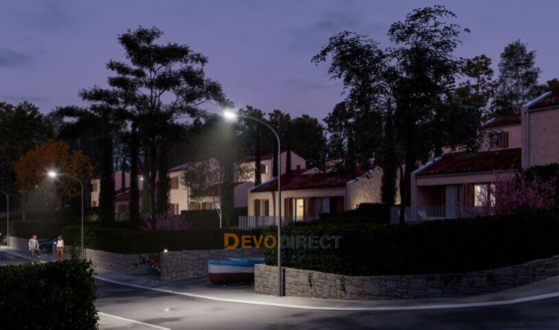 Meerblick 2-Schlafzimmer-Villa zum Verkauf in Tivat, Montenegro
