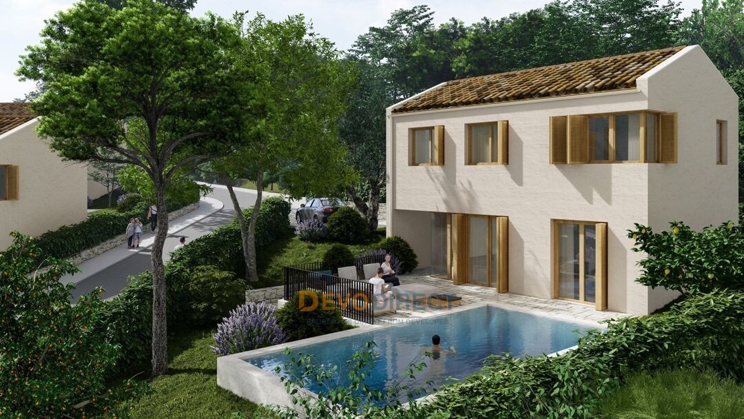 Meerblick 2-Schlafzimmer-Villa zum Verkauf in Tivat, Montenegro