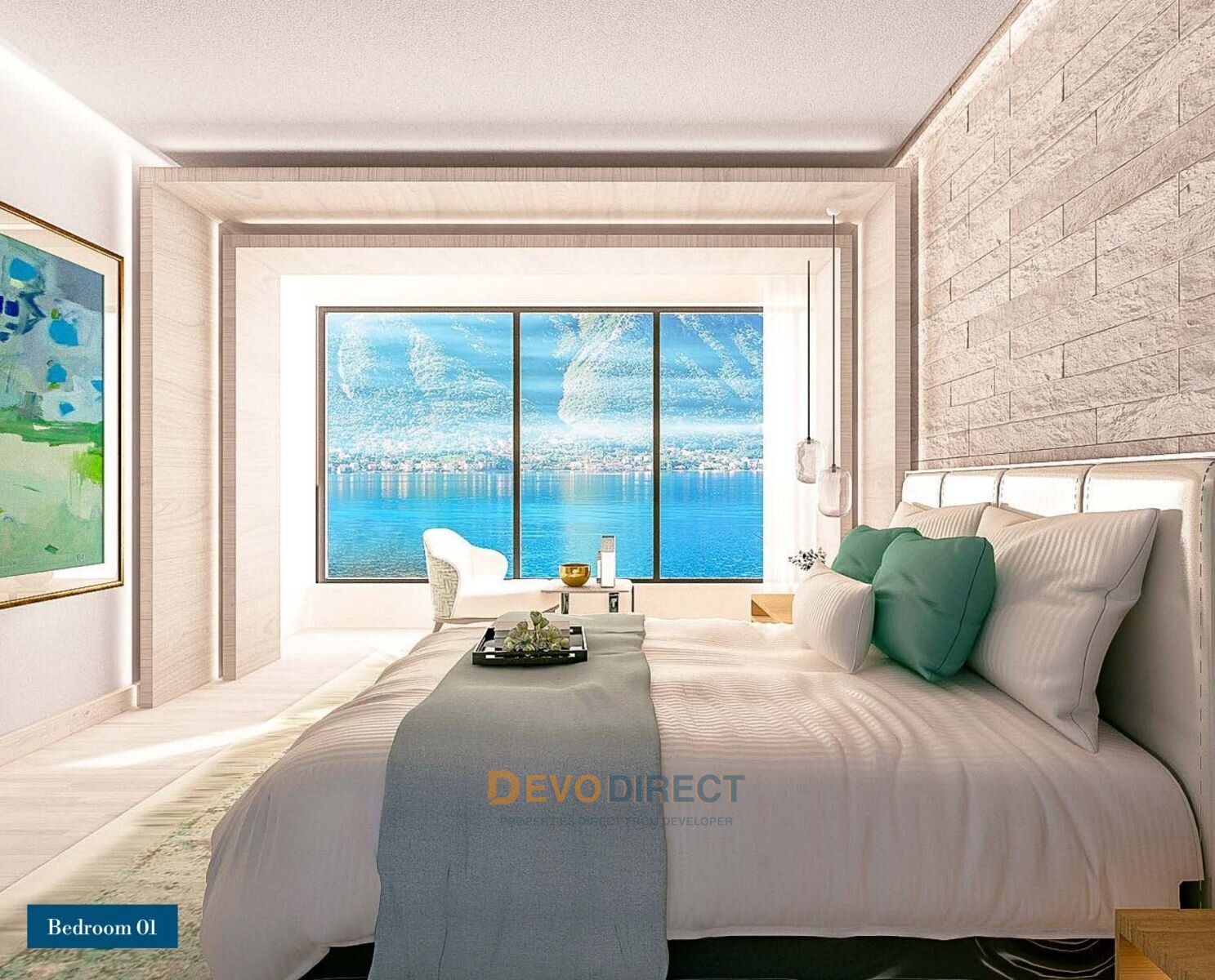 Meerblick 4-Schlafzimmer-Villa zum Verkauf in der Bucht von Kotor