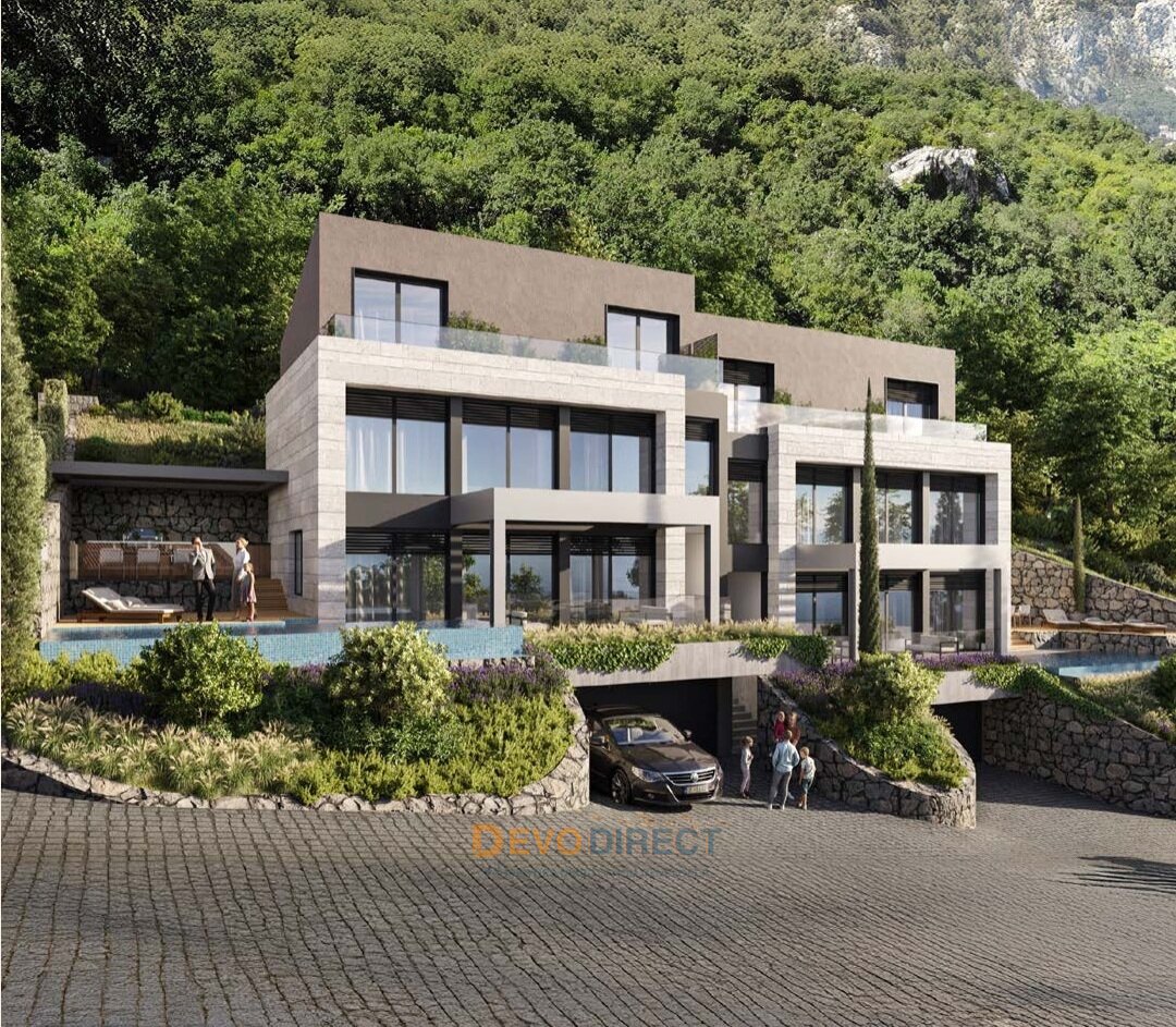Luxus 4-Schlafzimmer-Villa zum Verkauf in der Bucht von Kotor
