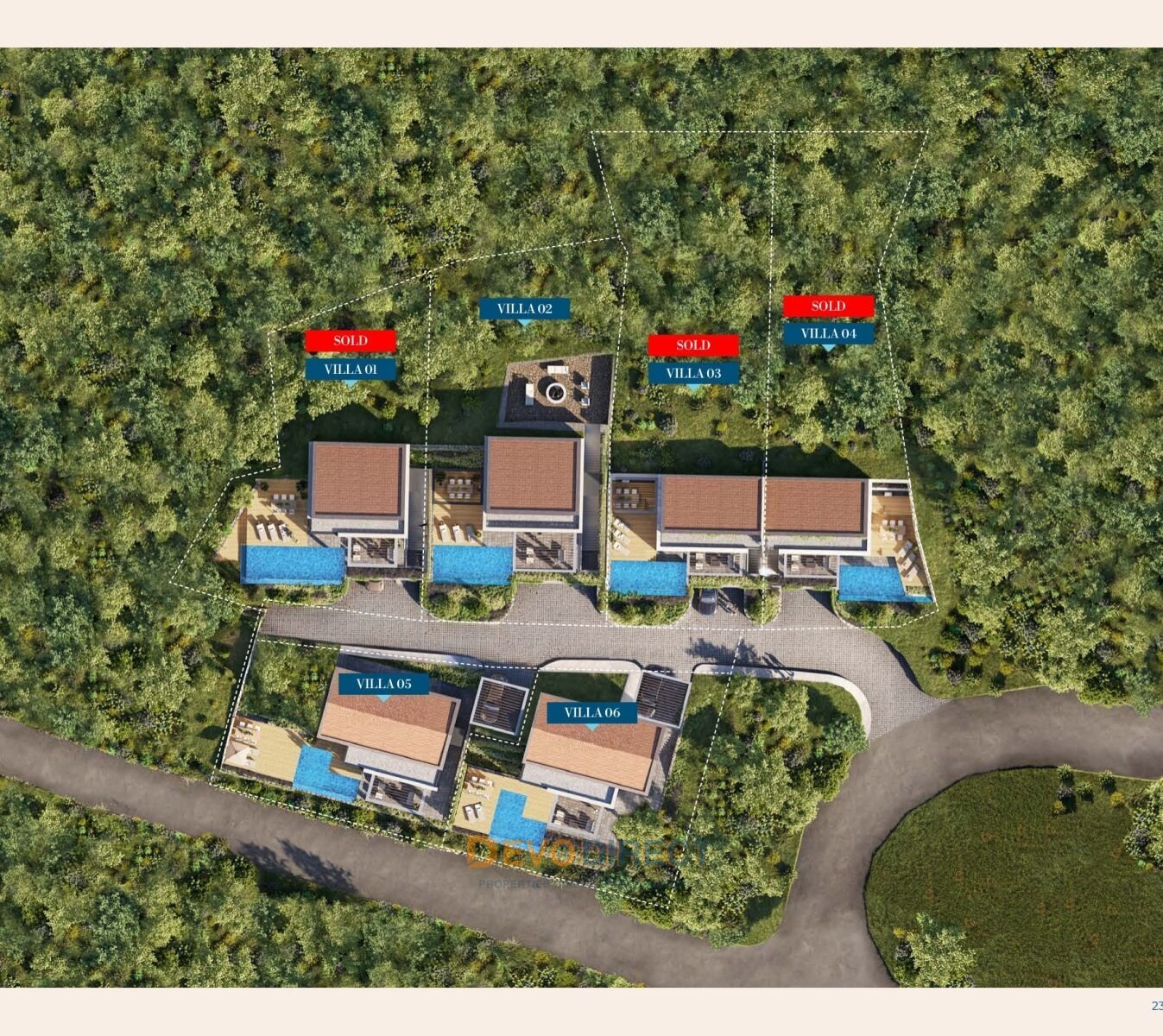 Luxus 4-Schlafzimmer-Villa zum Verkauf in der Bucht von Kotor