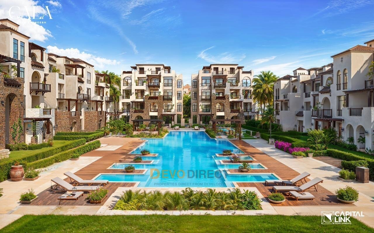 Studio-Apartment mit Lagunenblick zum Verkauf in Sahl Hasheesh