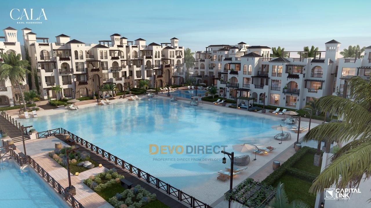 Apartment mit Lagunenblick und 1 Schlafzimmer zum Verkauf in Sahl Hasheesh