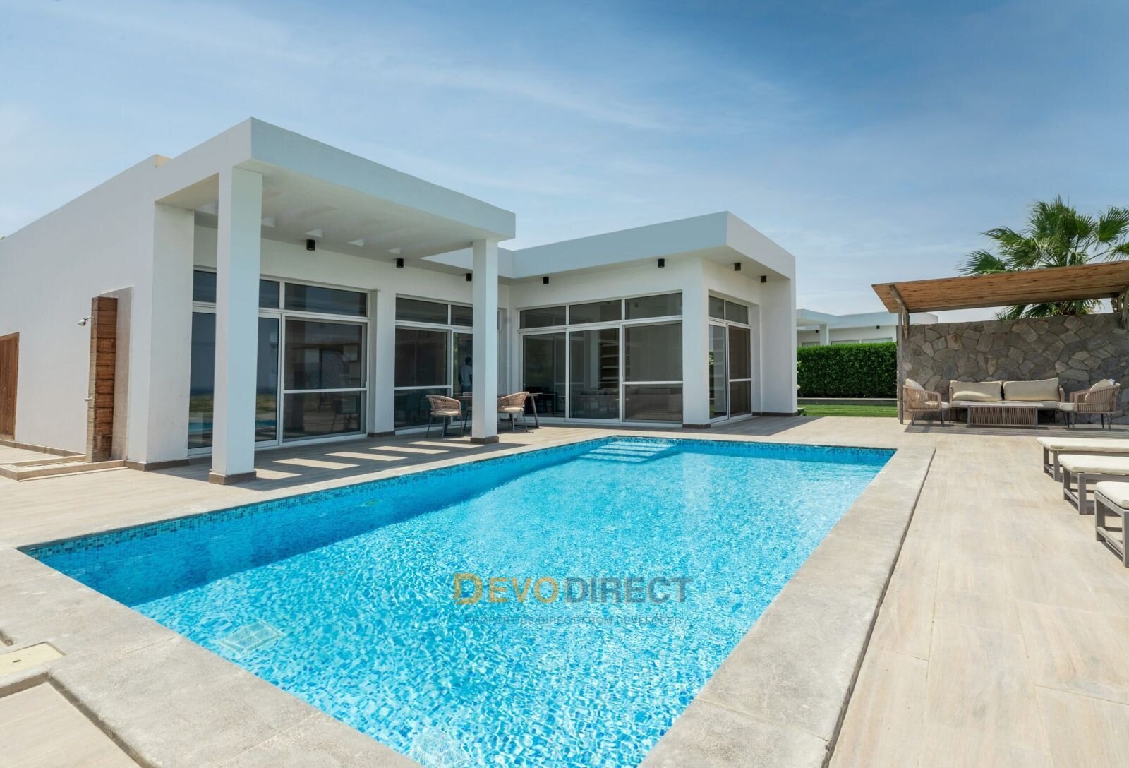 Strandnah 1-Schlafzimmer-Wohnung mit Meerblick in Somabay/ Rotes Meer