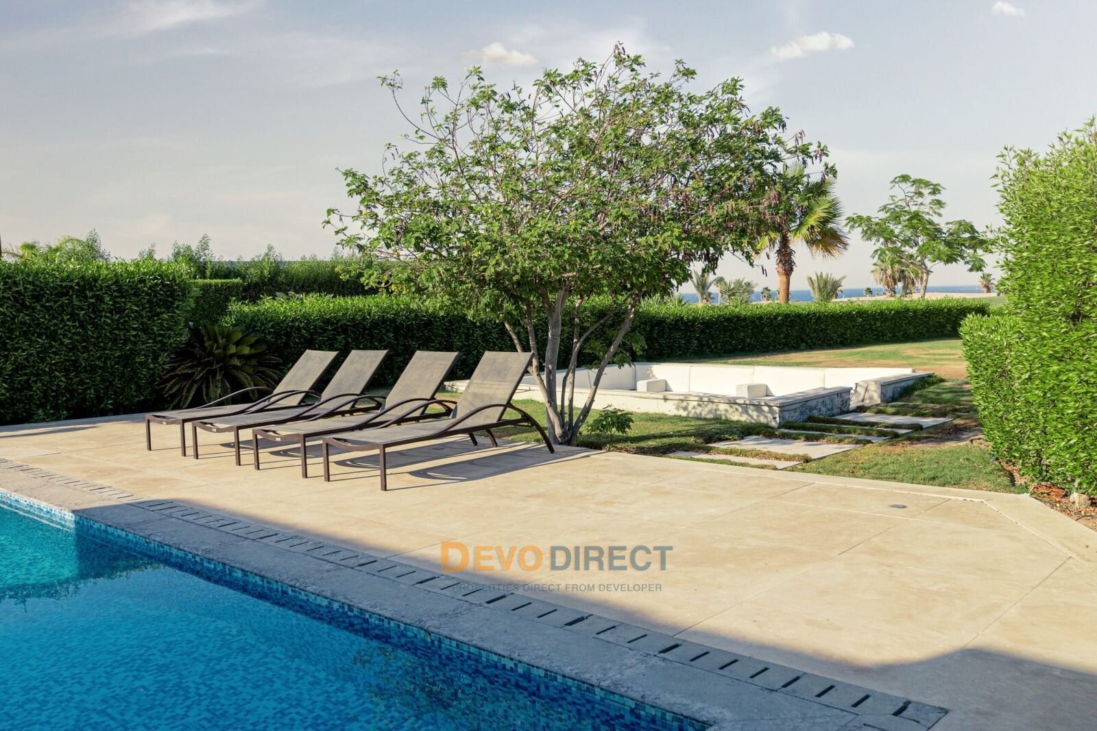 Strandnah 1-Schlafzimmer-Wohnung mit Meerblick in Somabay/ Rotes Meer